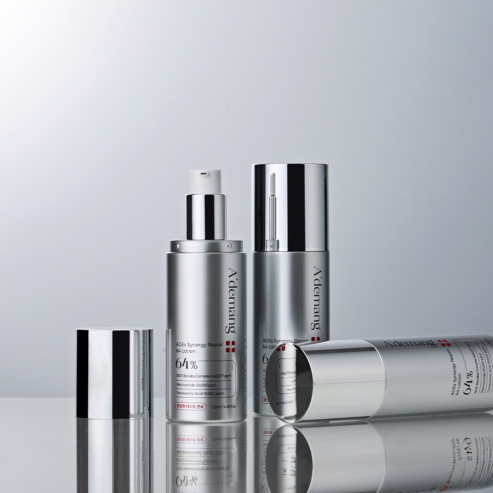 아드망 항당화 에이지이에스 2종 세트 (앰플 45ml 1개+로션 120ml 1개) 이미지 6