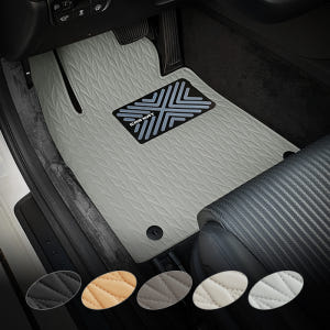 카프트 리노 가죽 자동차 매트 바닥 카 발 전차종 1열 실사용 후기 | 효과 있을까? - 상품 이미지 1