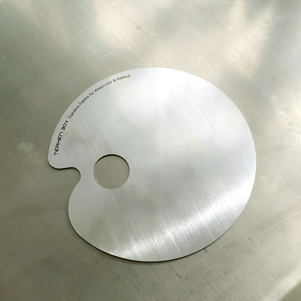 테르헨 304 스테인레스 메이크업 파렛트 17cm - 상세 이미지 3