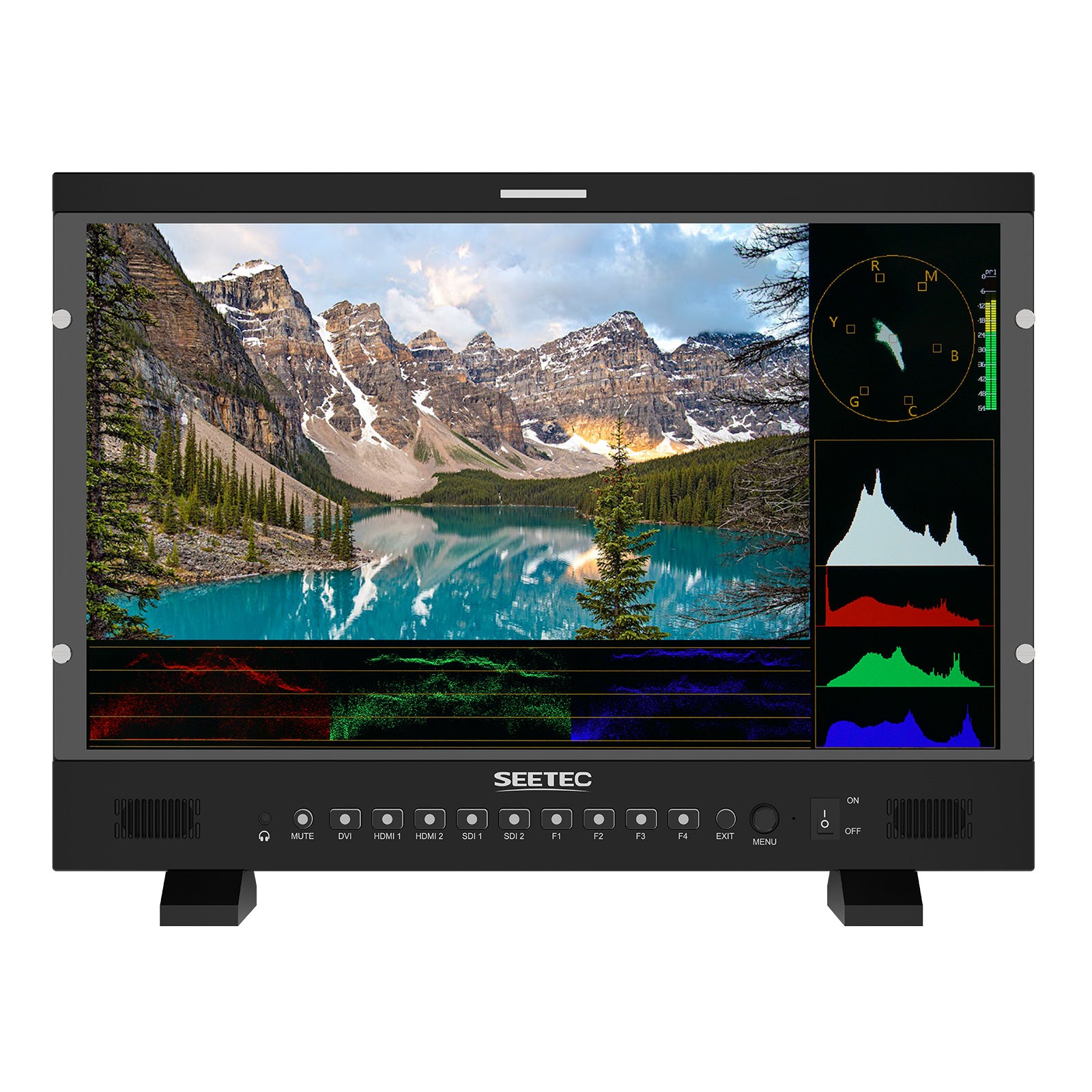 SEETEC P215 PRO 21.5인치 1000nit 디렉터 모니터 LUT SDI - 상품 이미지