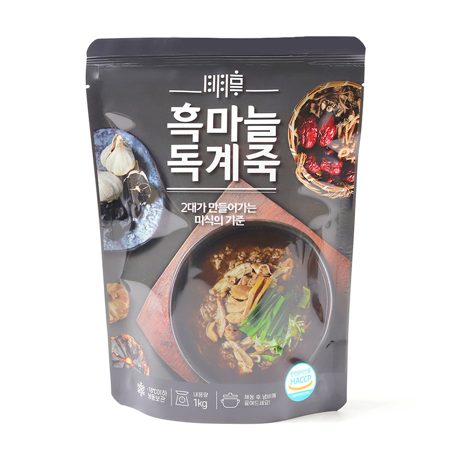 흑마늘 독계죽 1kg 뼈없는 삼계죽 백년가게 일월정 이미지 8