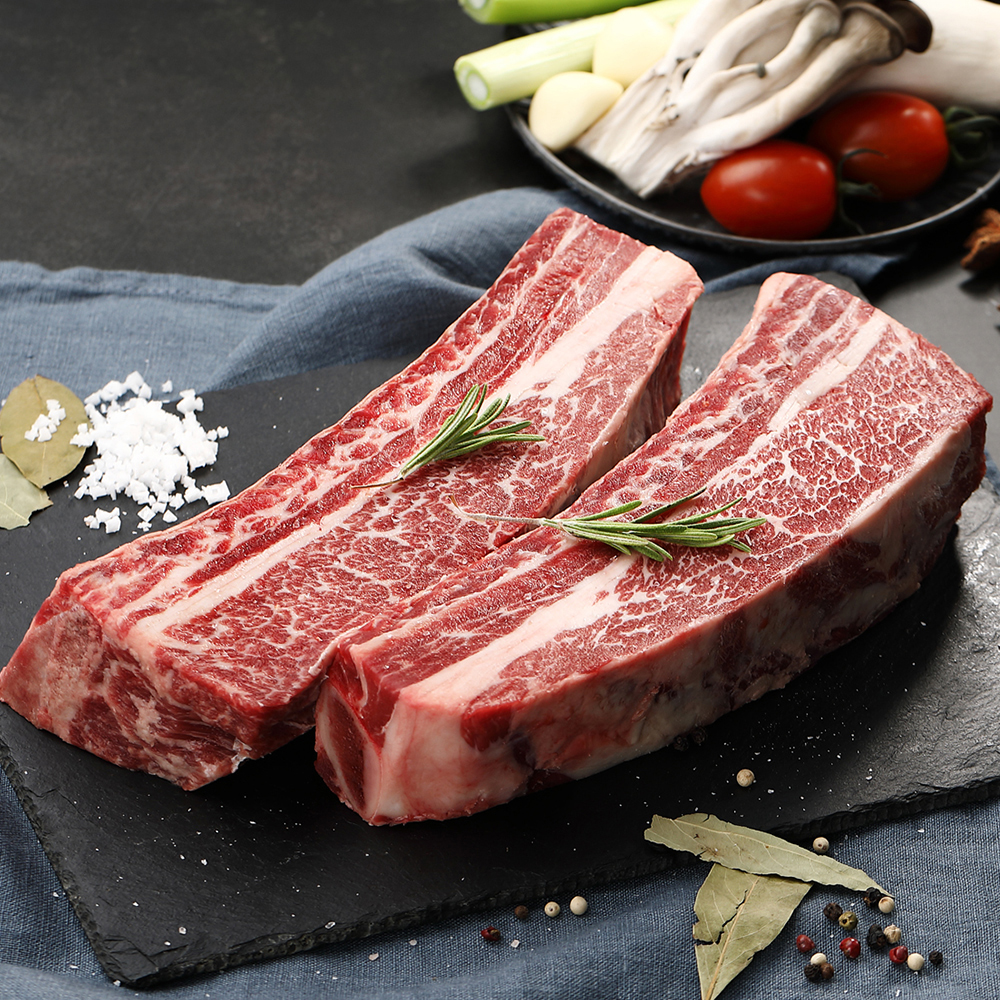 바라던 캠핑고기 우대갈비 1kg 678 꽃갈비 600g 캠핑 소고기 소스포함 상세 이미지 2