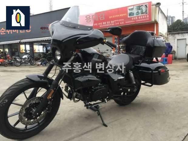 기타오토바이부품 윈드스크린 아퀼라 바람막이 거치대 - 상세 이미지 2
