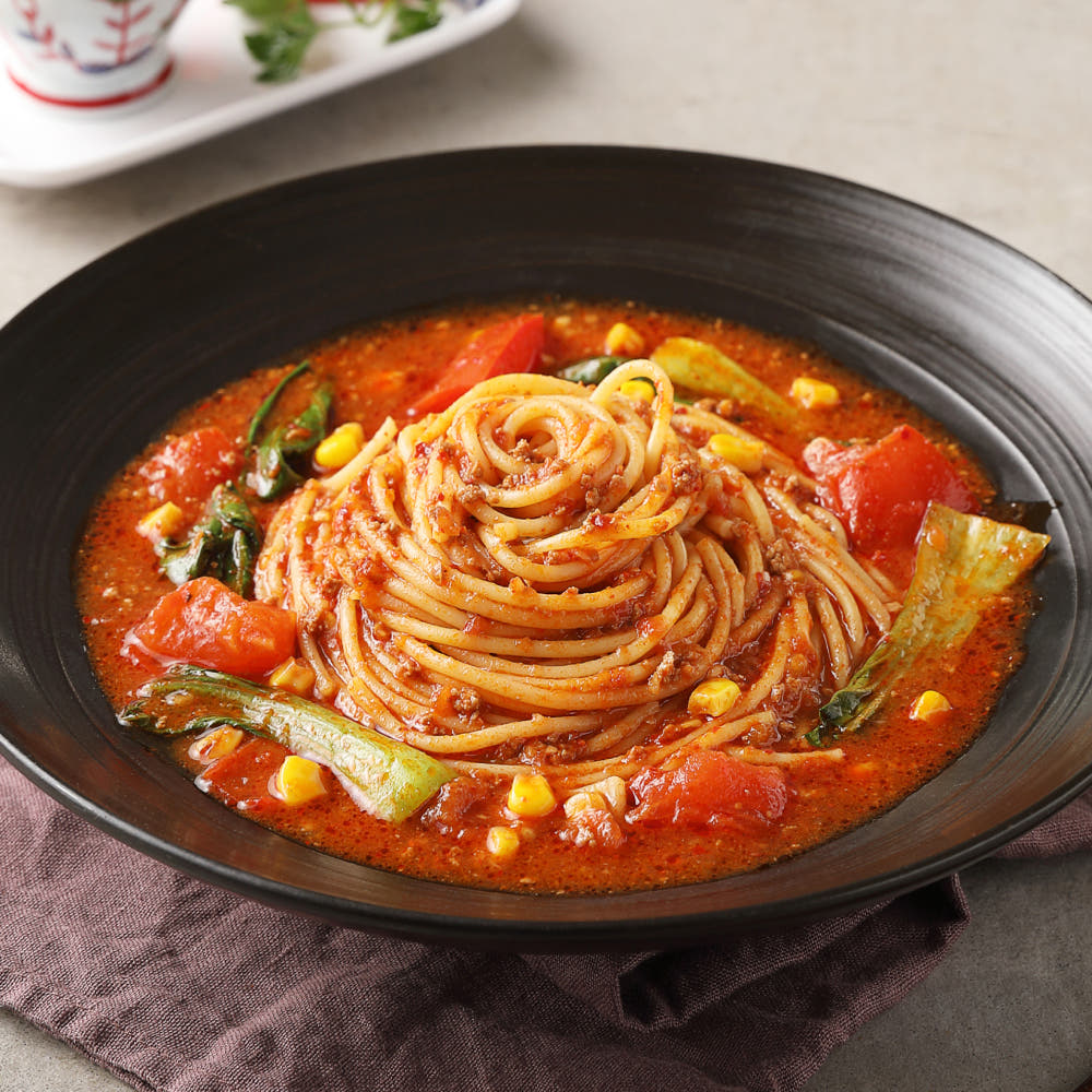 푸딩프렙 토마토 해장파스타 330g 1팩+1팩 밀키트 얼큰하게 속 풀리는 안주형 스파게티 이미지 6