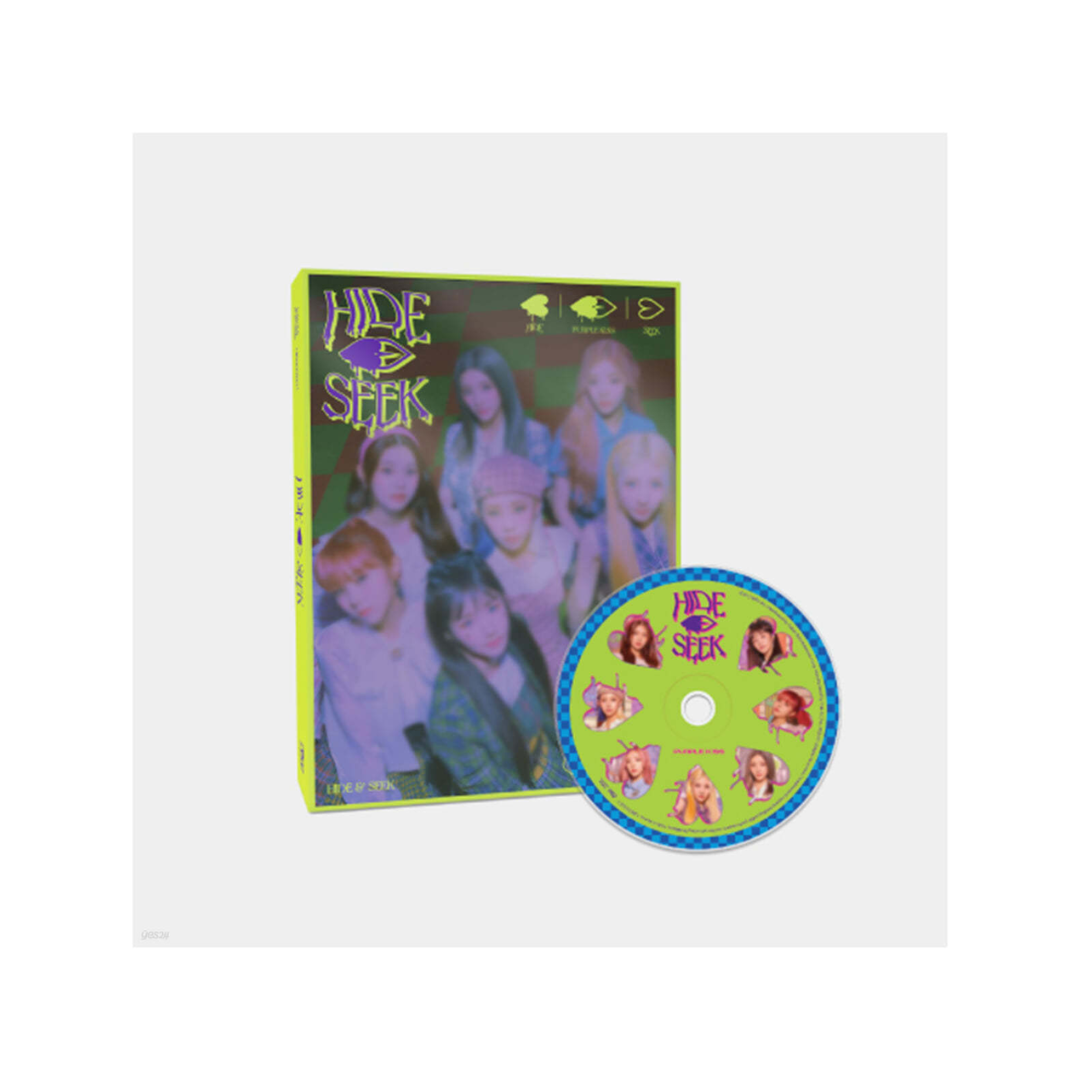퍼플키스(PURPLE KISS) - 미니2집 [HIDE & SEEK] HIDE 버전 - 상품 이미지