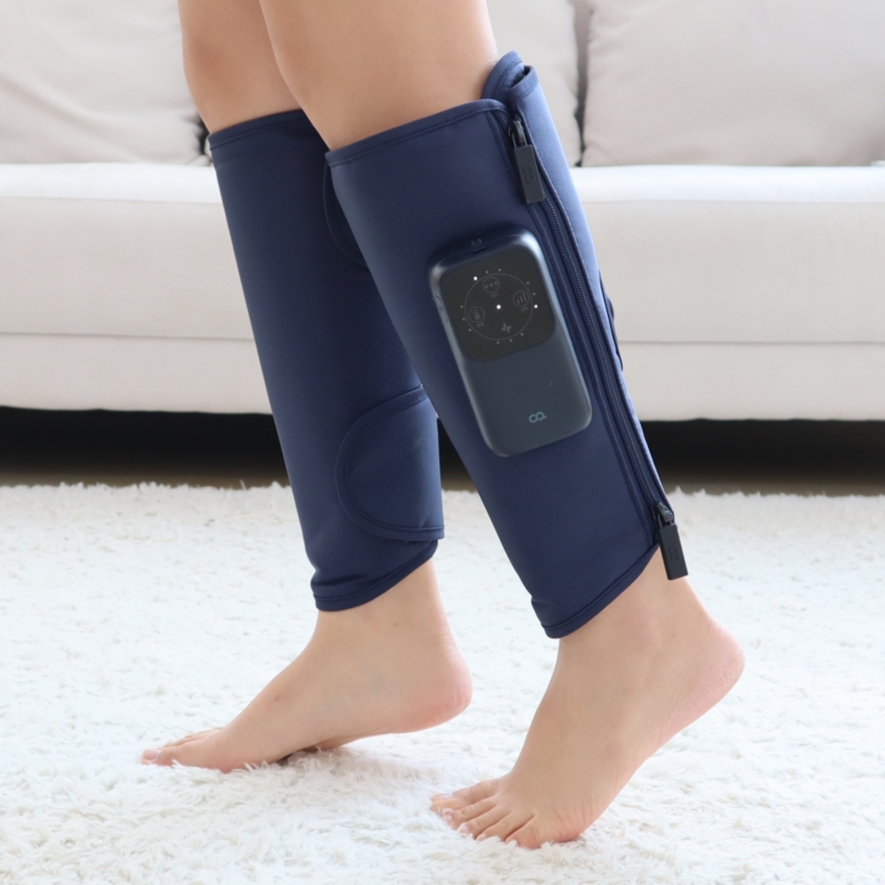 오아 레그스파 EMS 종아리 마사지기 공기압 마사지 기계 저주파 안마기 다리 붓기 직장인