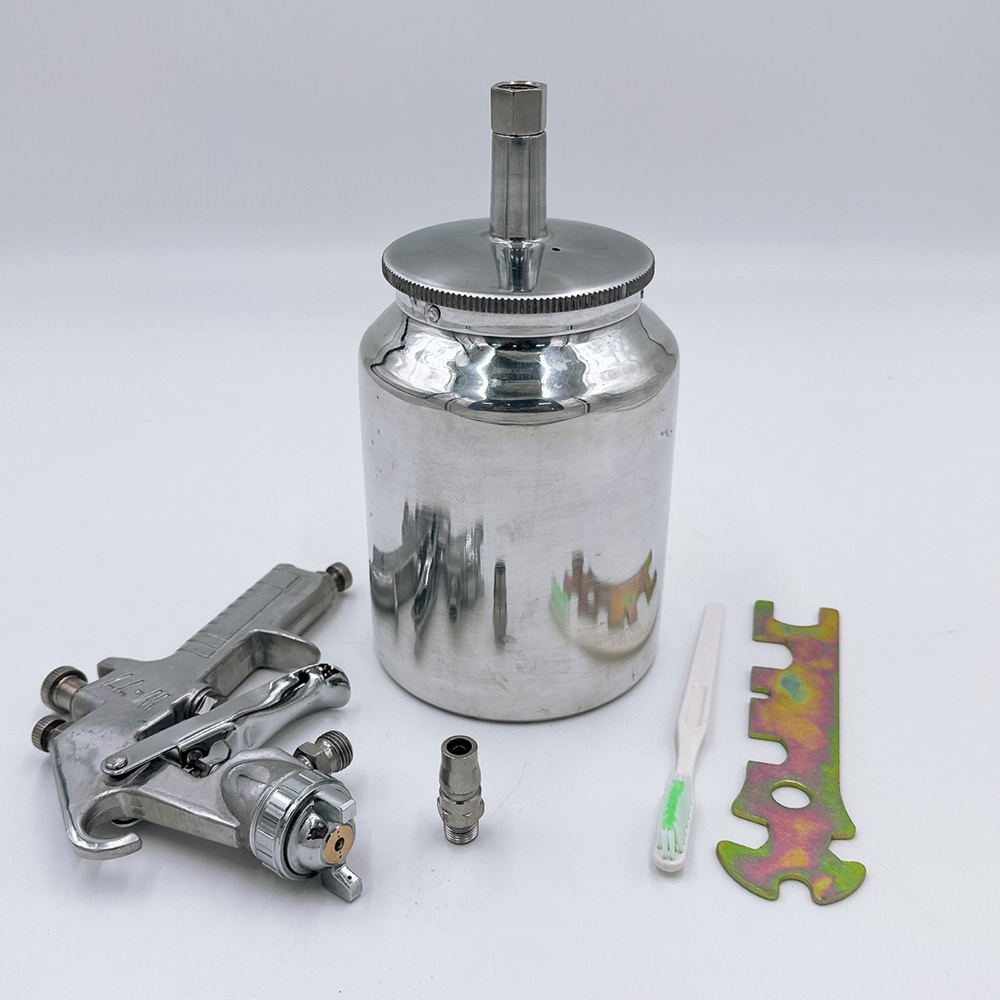 솔리드 스프레이건 페인트 스프레이건 후끼 분사기 도색용 에어 W-77 이미지 2