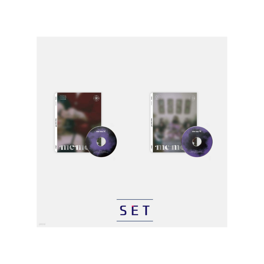 퍼플키스 (PURPLE KISS) - 미니 3집 [memeM] - 상품 이미지
