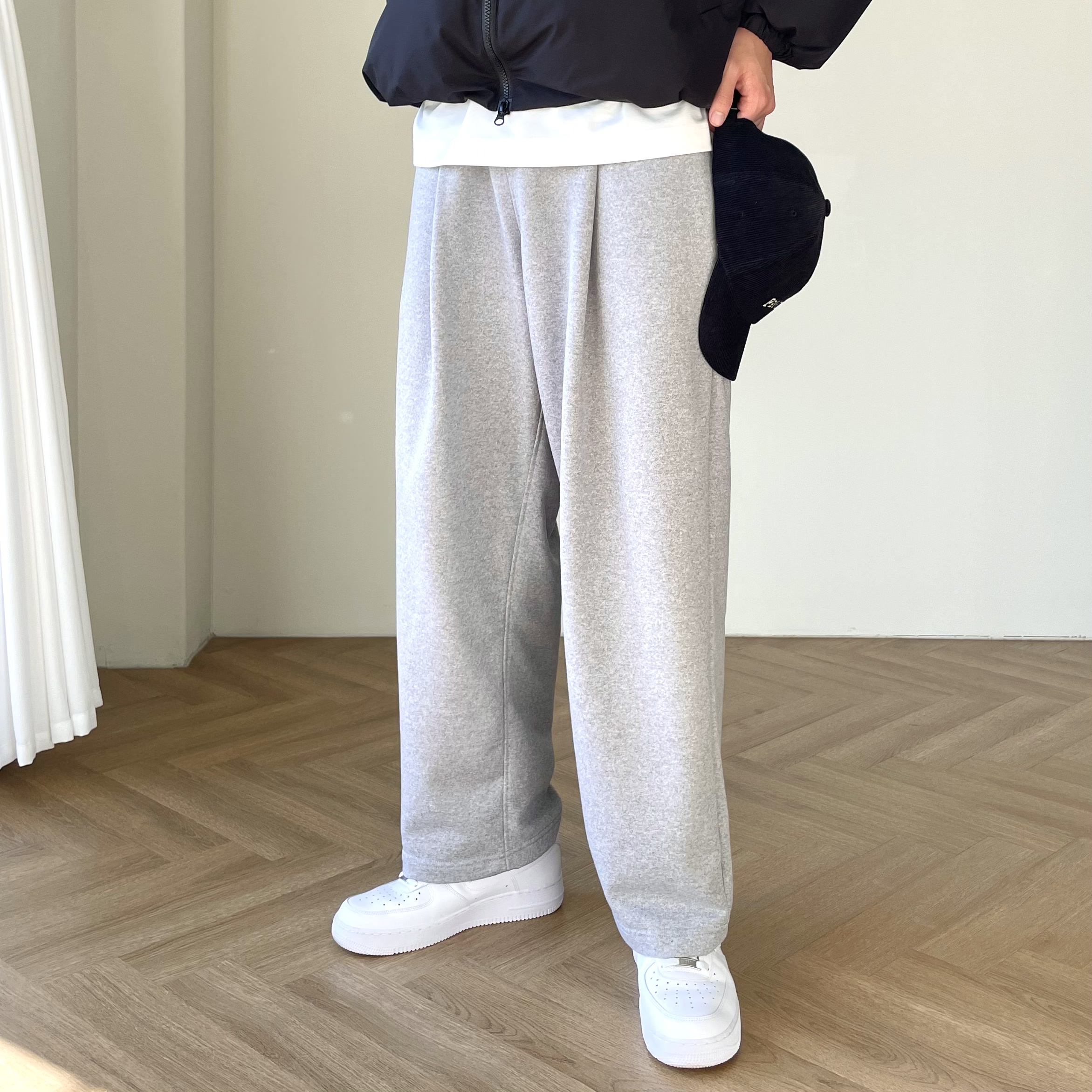 1+1 벌룬팬츠 스웻팬츠 남자통바지 - 상세 이미지 2