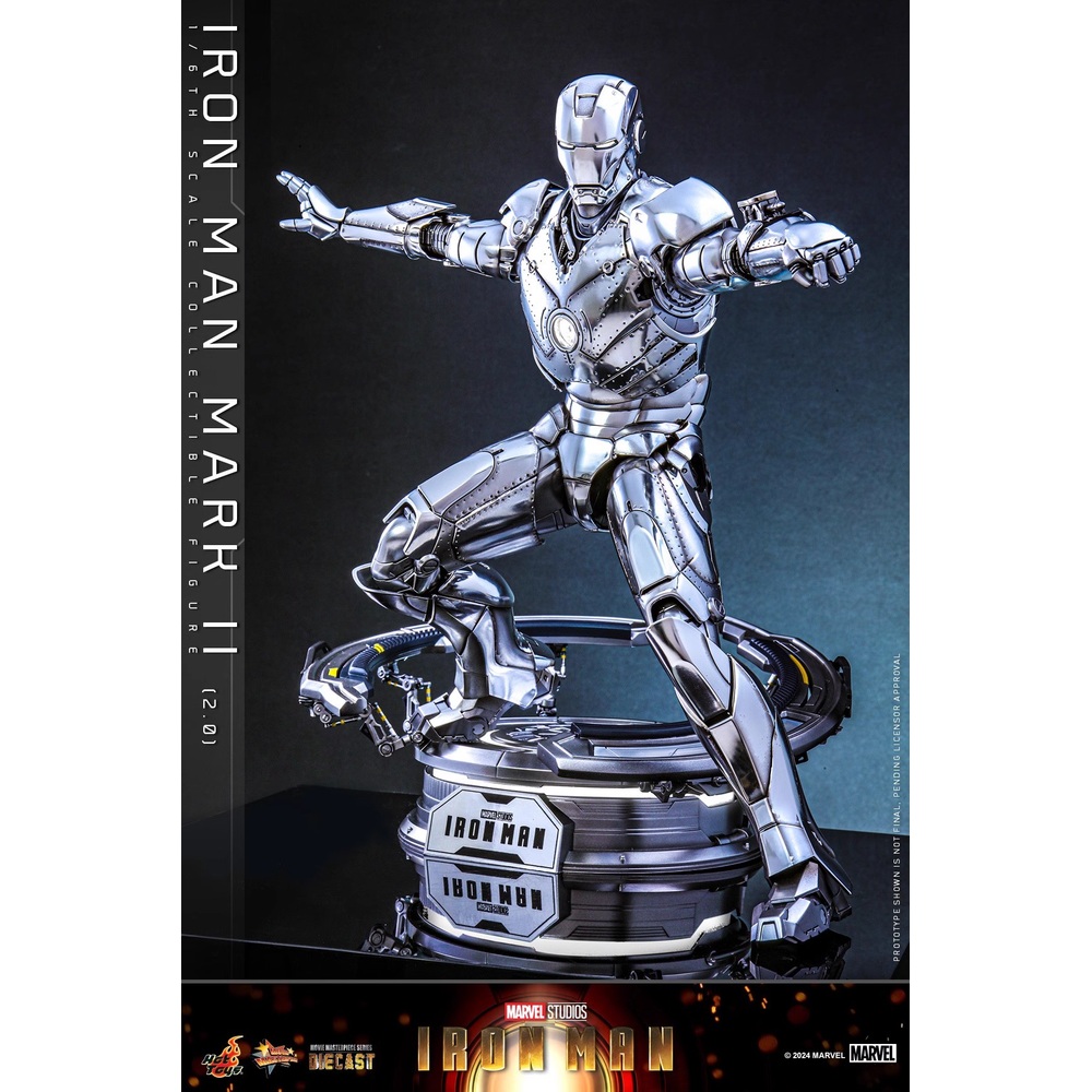 핫토이 HOTTOYS HT 합금 아이언맨 마크2 MK2 1/6 MMS733D59 이미지 6
