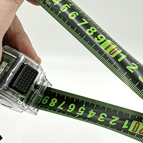 솔리드 5m 형광 휴대용 줄자 자석 오토락 이미지 4