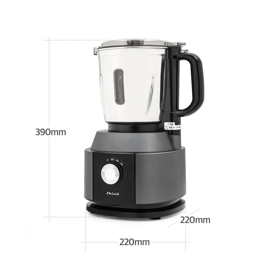김장용 믹서기 저소음 신일 대형 믹서기 대용량 분쇄기 얼음갈리는 스텐 믹서기 주스 4L