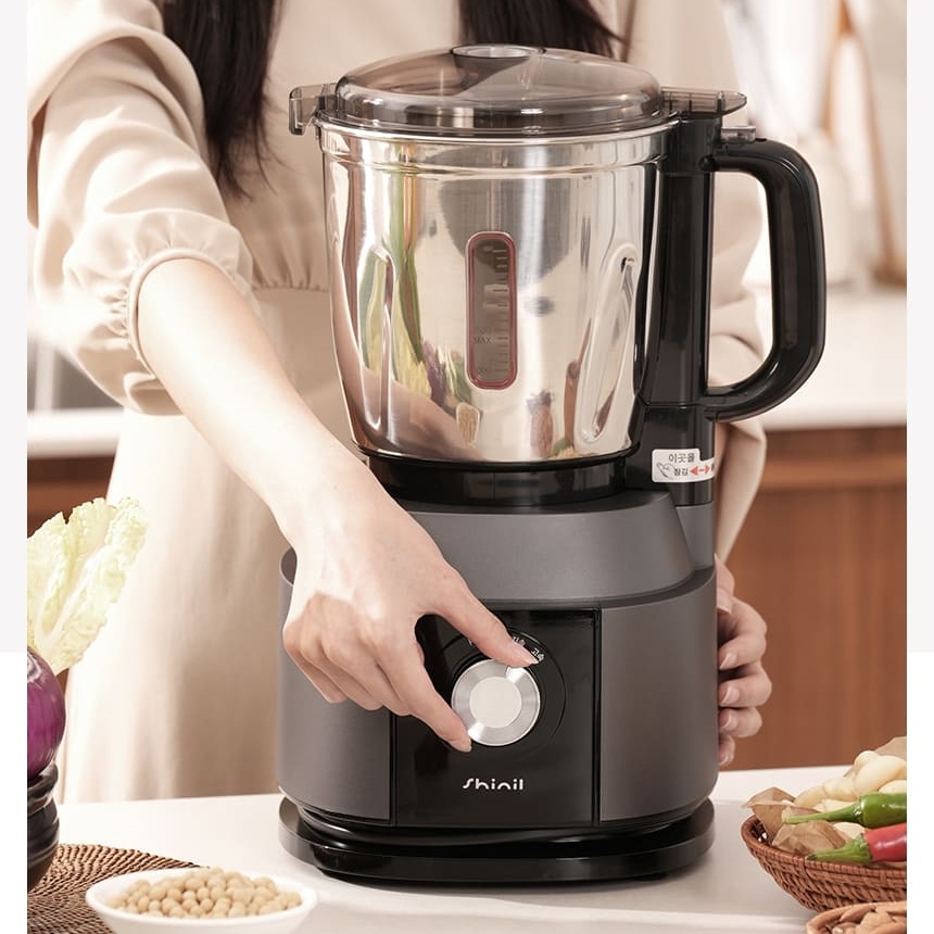 김장용 믹서기 저소음 신일 대형 믹서기 대용량 분쇄기 얼음갈리는 스텐 믹서기 주스 4L