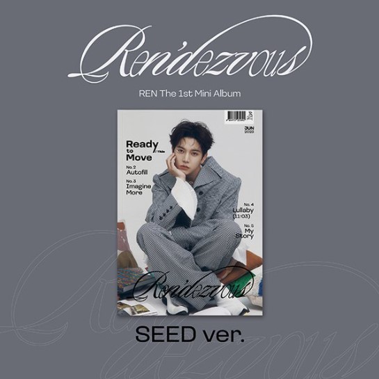 렌(REN) 미니 1집 [Ren dezvous] Photobook SEED 버전 - 상품 이미지