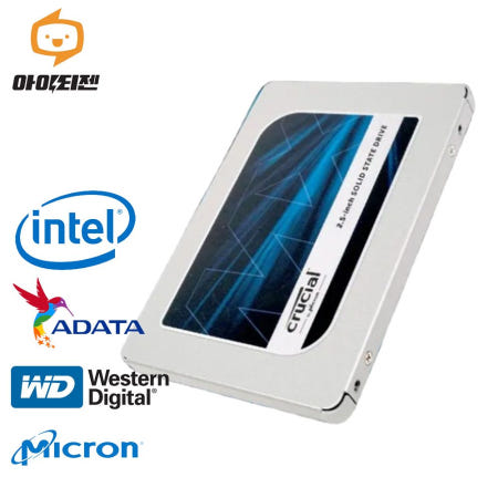 [중고]하드디스크 SSD 1TB SATA 내장 2.5인치 마이크론 MX500