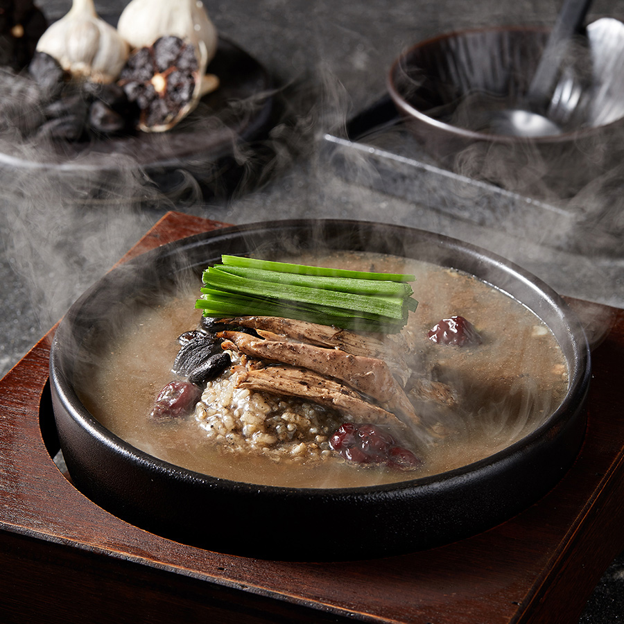 흑마늘 독계죽 1kg 뼈없는 삼계죽 백년가게 일월정 - 상세 이미지 2