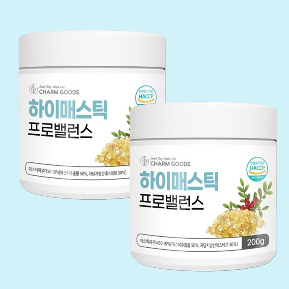 매스틱유산균 위 장 메스틱 검 모유유산균 테르펜 분말 가루 파우더 - 메인 이미지