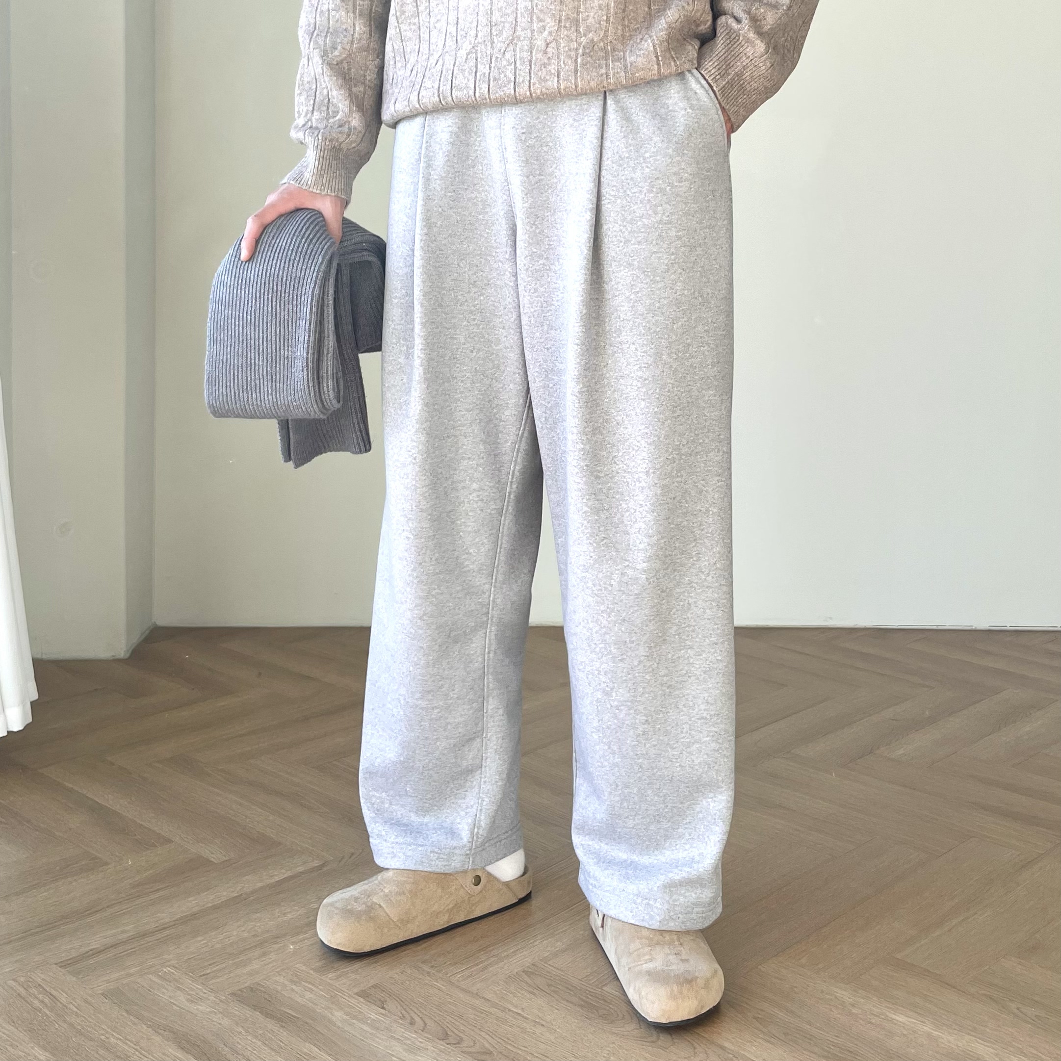 1+1 벌룬팬츠 스웻팬츠 남자통바지 - 상세 이미지 5