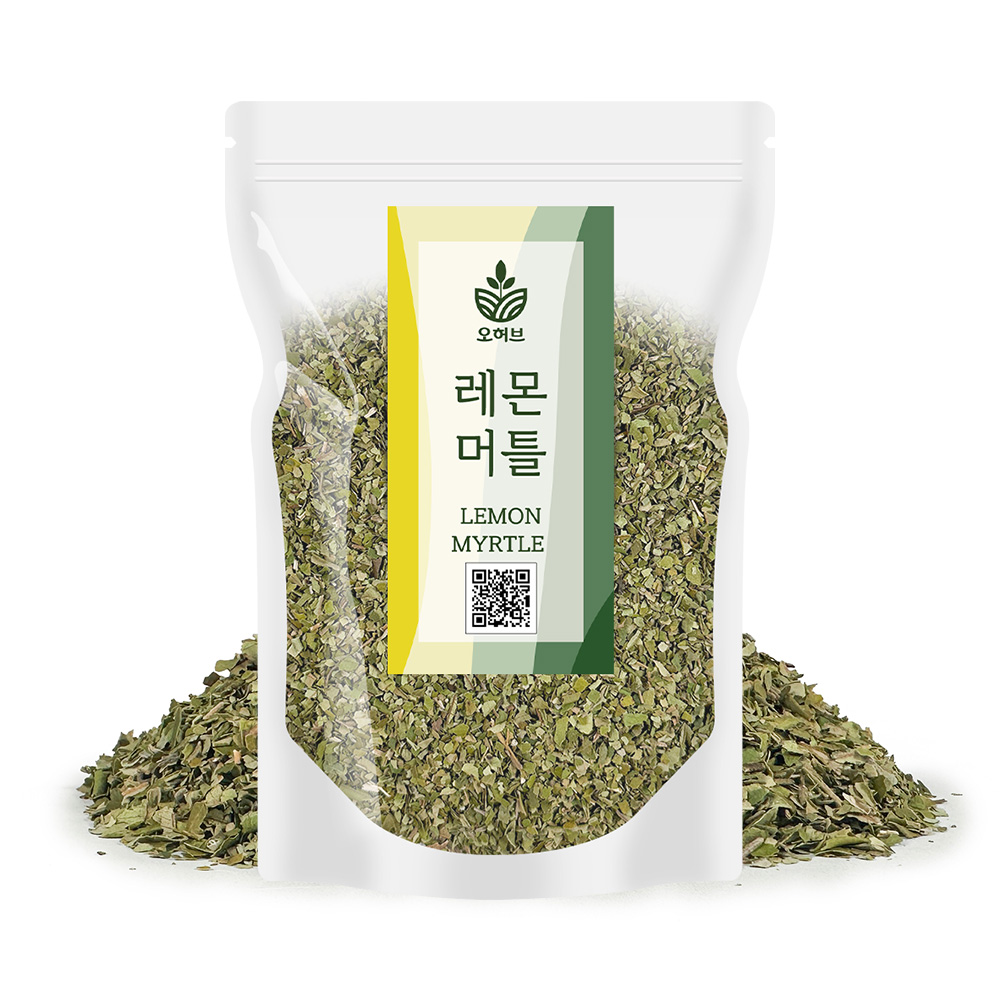 레몬머틀티 레몬머틀차 허브티 레몬머틀건잎 100g, 1개