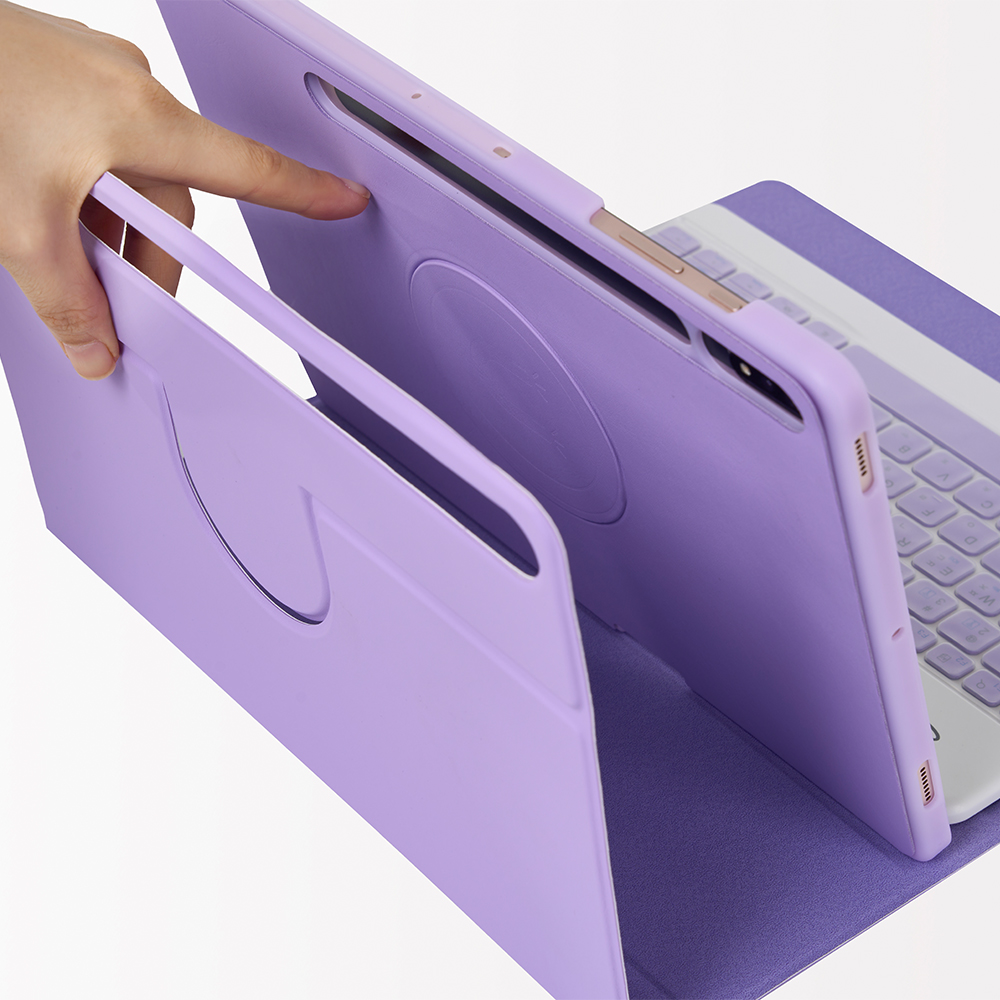 삼성 갤럭시탭 S9 FE 플러스 12.4 마그네틱 키보드 S펜수납 케이스 갤럭시탭 S10 플러스 S9+ S8+ S7+ S7FE 공용 - 상세 이미지 2