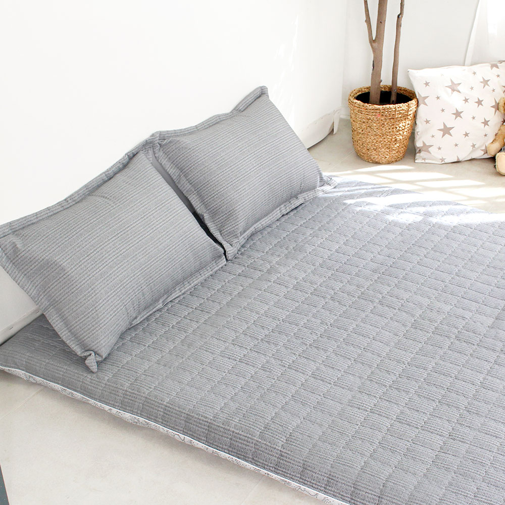 아르떼베딩 올인 요매트(요커버+솜매트) 바닥에까는 미끄럼방지 누빔 5cm SS/Q