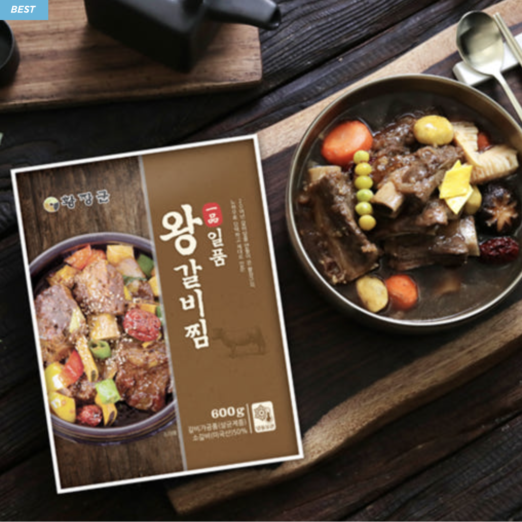 황장군 일품 소갈비찜 갈비찜밀키트 600g 3팩+3팩 - 상세 이미지 2