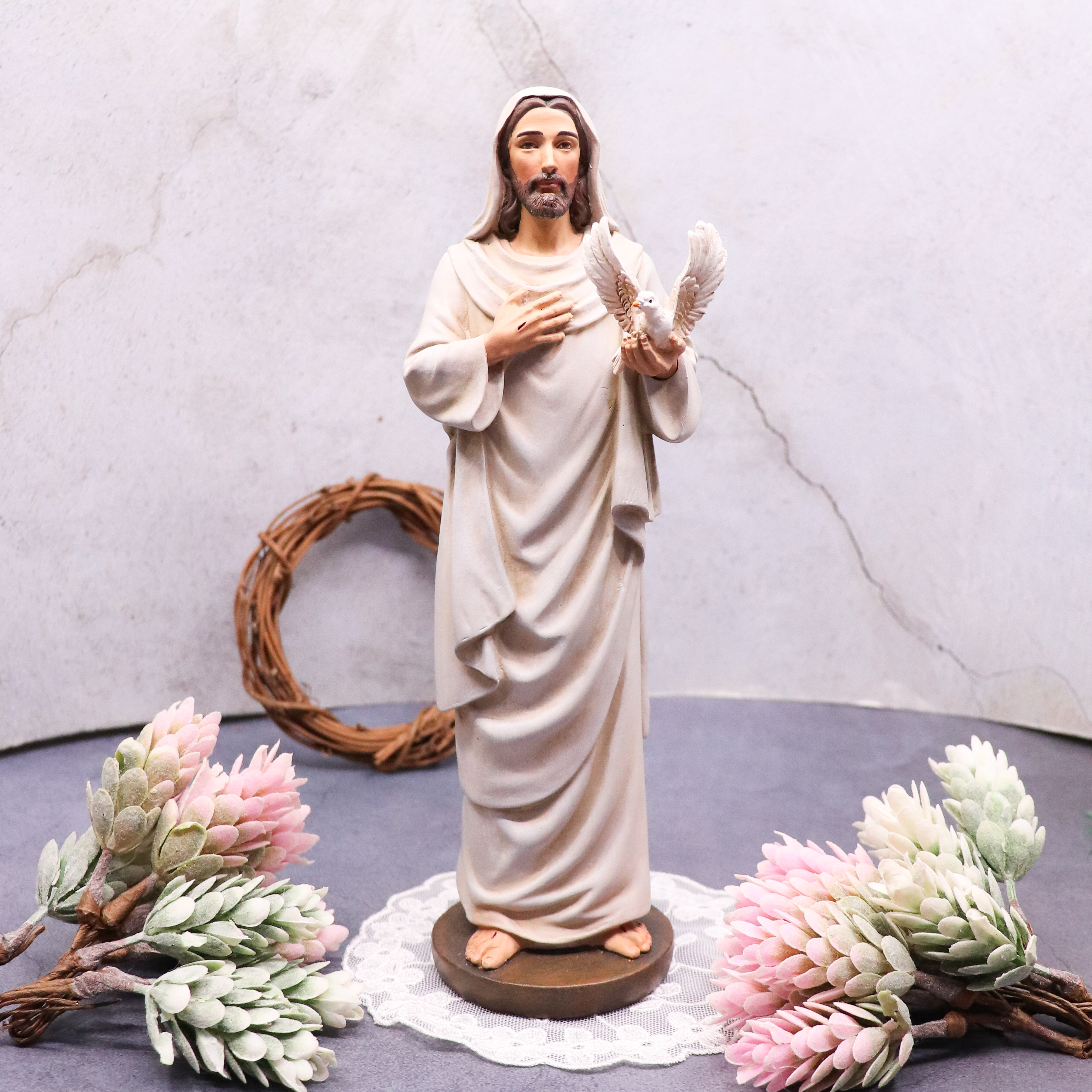 성령을 주시는 예수님 성상 - 상세 이미지 3