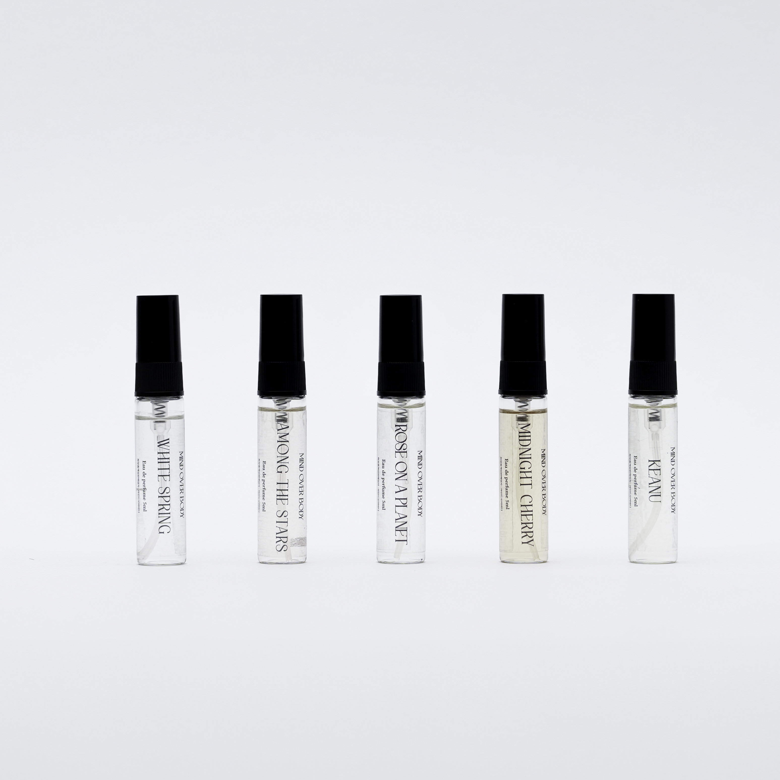 마인드오버바디 향수시향 트라이얼 키트 오 드 퍼퓸 5ml - 상품 이미지
