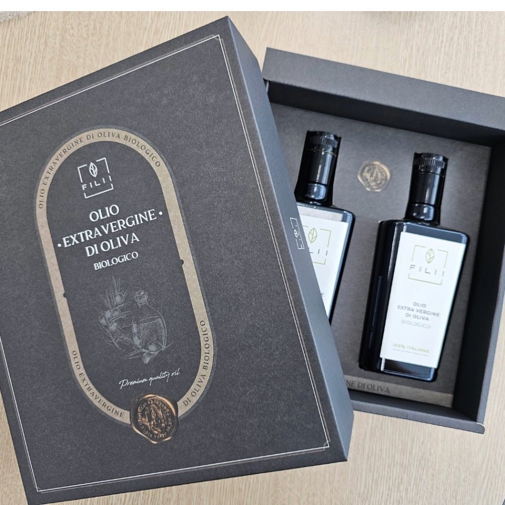 [필리 선물세트] 이탈리아 필리 유기농 엑스트라버진 냉압착올리브오일 500ml 2병 - 상세 이미지 4