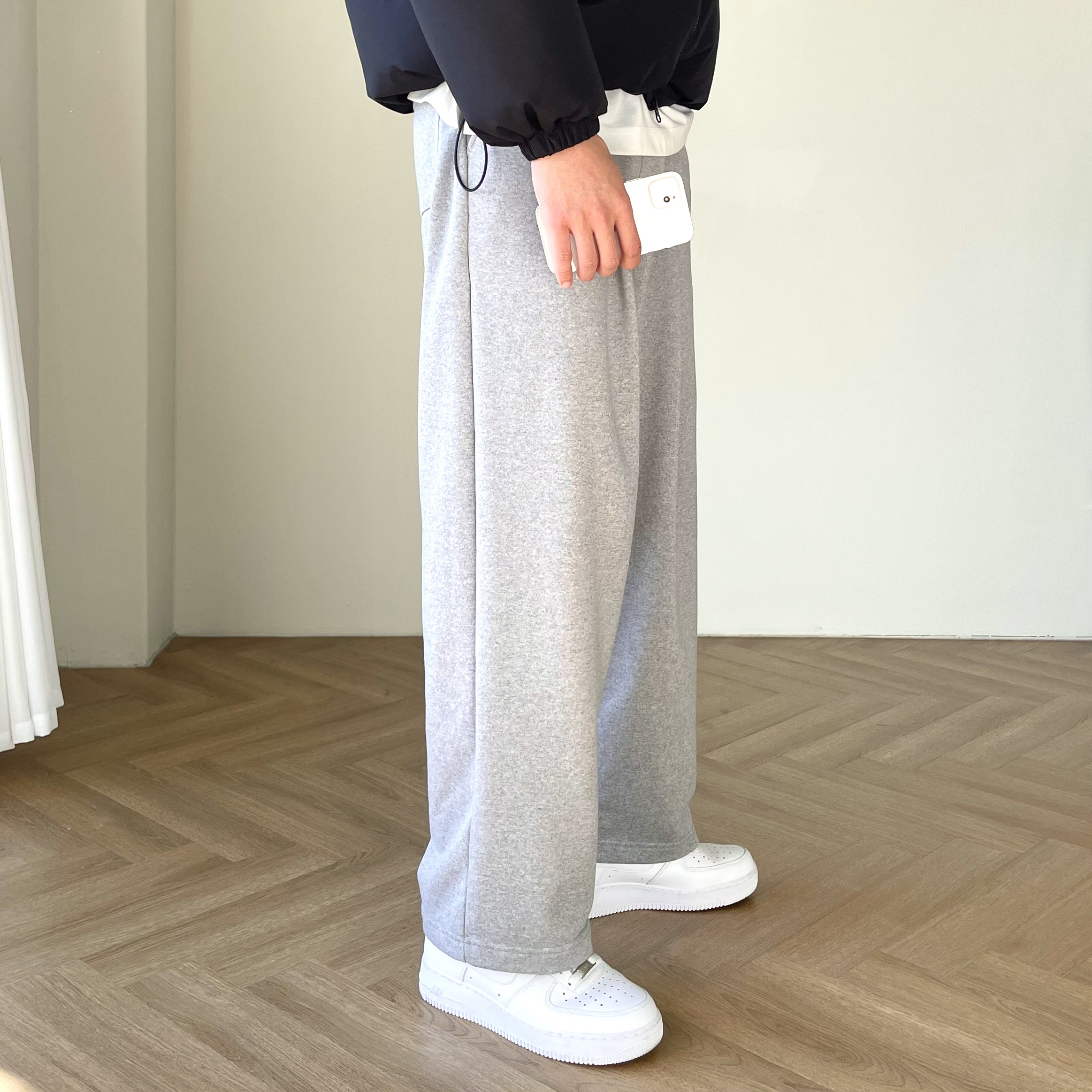 1+1 벌룬팬츠 스웻팬츠 남자통바지 - 상세 이미지 3