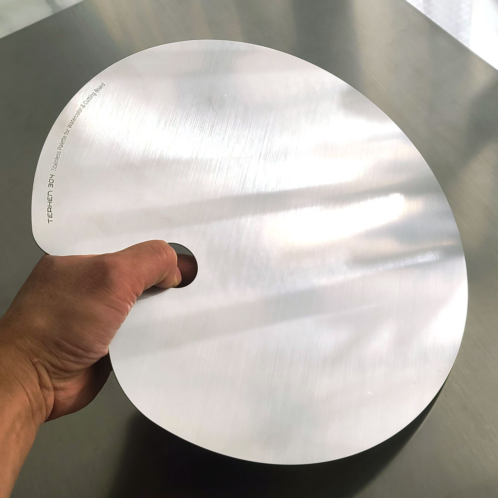 테르헨 304 스테인레스 도마 겸용 파렛트 30cm 무연마제