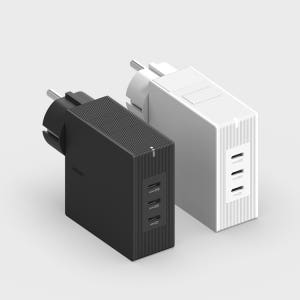 USB PD 100W 여행용 접지 멀티 초고속충전기 GT210 블랙 개봉기 | 실사용 후기 - 상품 이미지 4