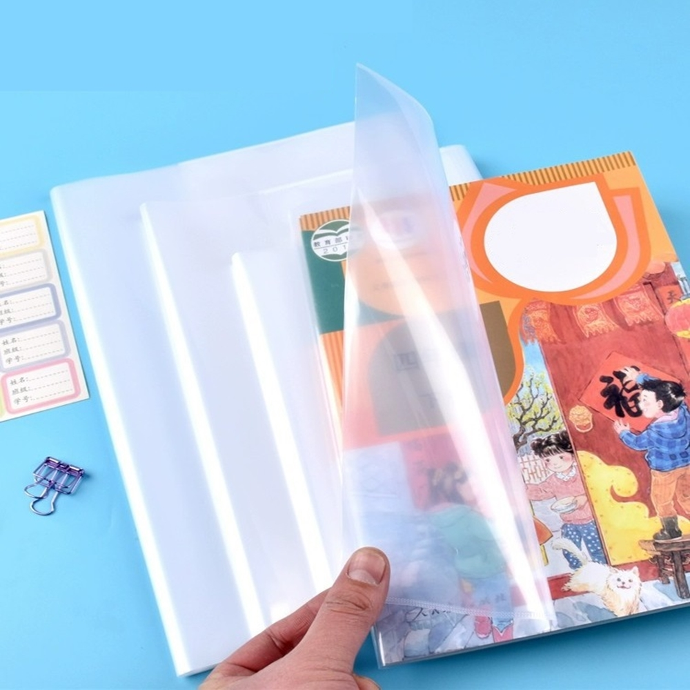 책비닐커버 10장 책꺼풀 교과서커버 보호필름 코팅지 시트지 붙이는 초등 투명 방수 셀프 제품 이미지