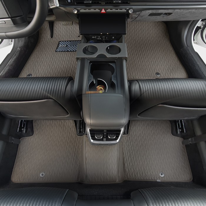 카프트 리노 가죽 자동차 매트 바닥 카 발 전차종 1열 이미지 4