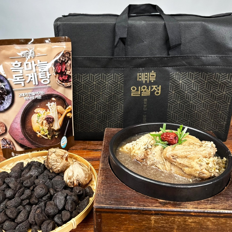 흑마늘 독계탕 삼계탕 1kg 백년가게 대구 맛집 일월정 - 상세 이미지 2