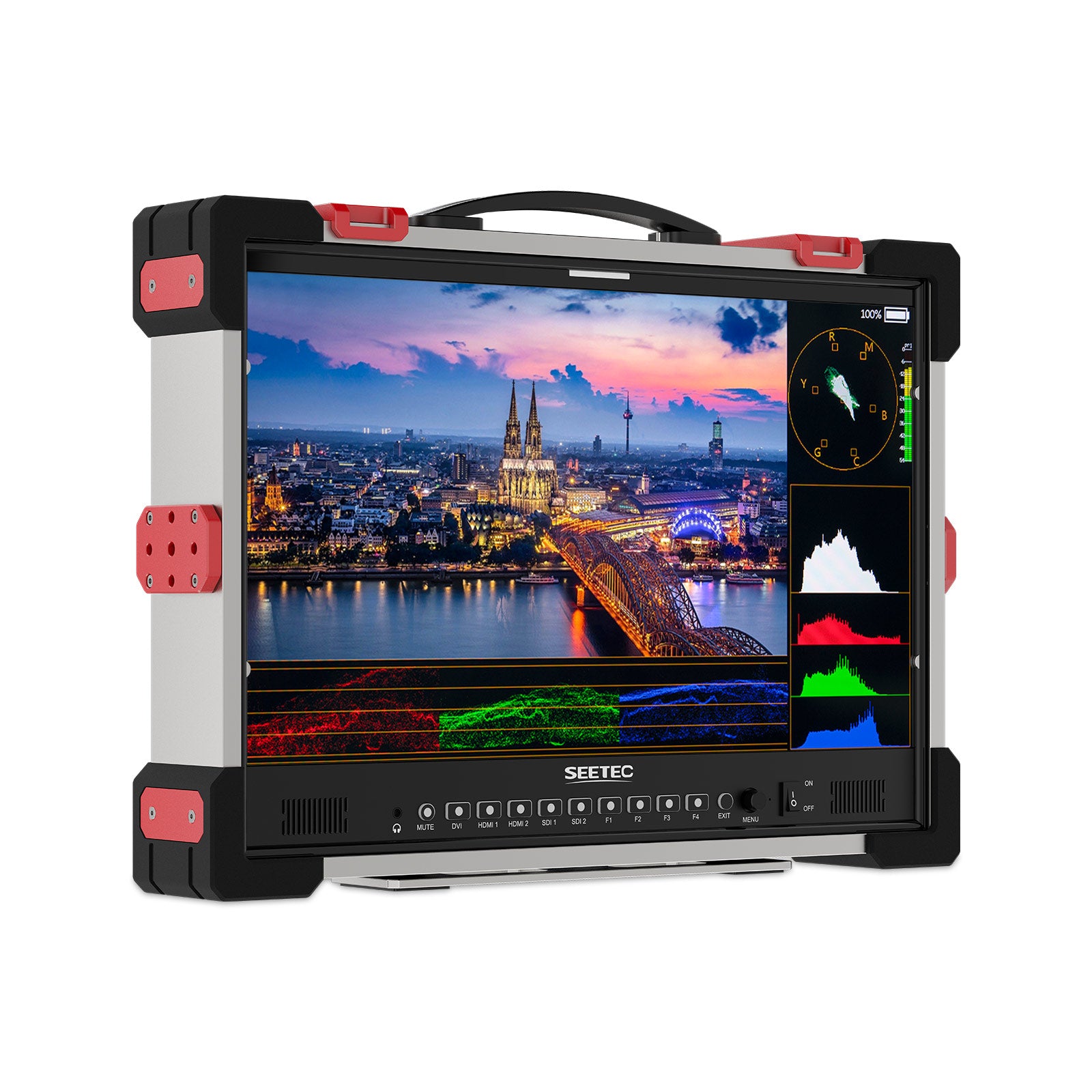 SEETEC P215 PRO-CO 21.5인치 1000nit 포터블 디렉터 모니터 LUT SDI - 상품 이미지