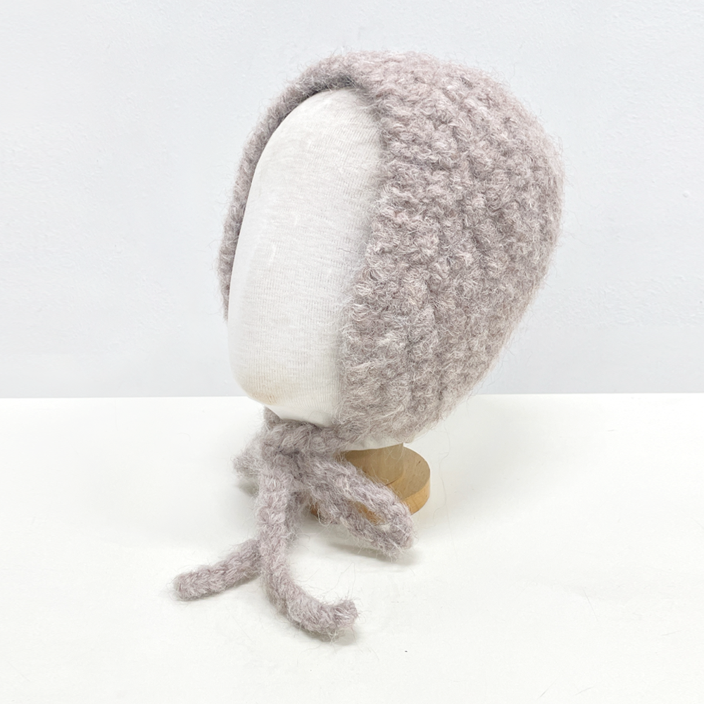 빅콤보 울 양모 니트 귀도리 남자 여성 겨울 방한 털 귀마개