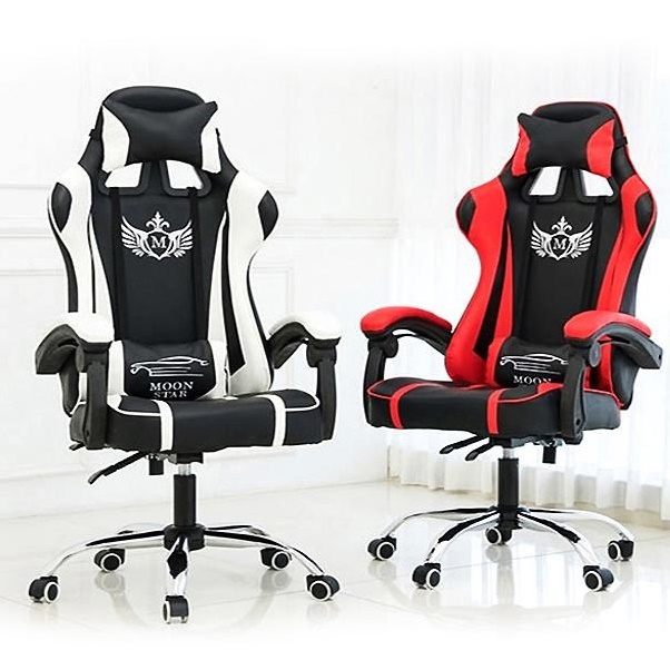 높이조절 게이밍 의자 튼튼한 컴퓨터 체어 편안한 게임방 의자