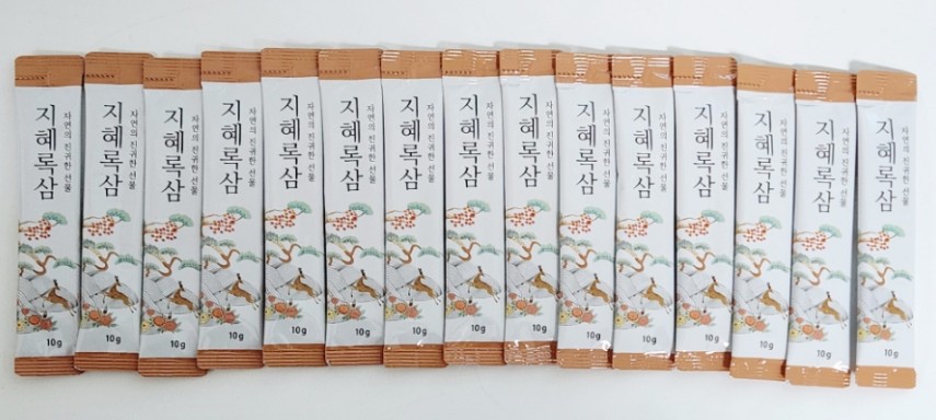 [지혜록삼] 100년 산삼+녹용진액 어린이 수험생 성인 노인 부모님 생녹용 녹용즙 4박스 - 상세 이미지 3