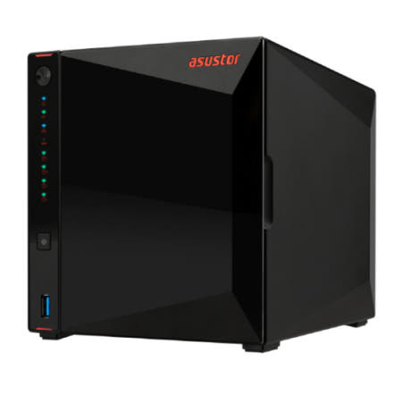 ASUSTOR NIMBUSTOR 4 Gen2 AS5404T TOSHIBA Enterprise HDD 64TB(16TBX4) 라스코