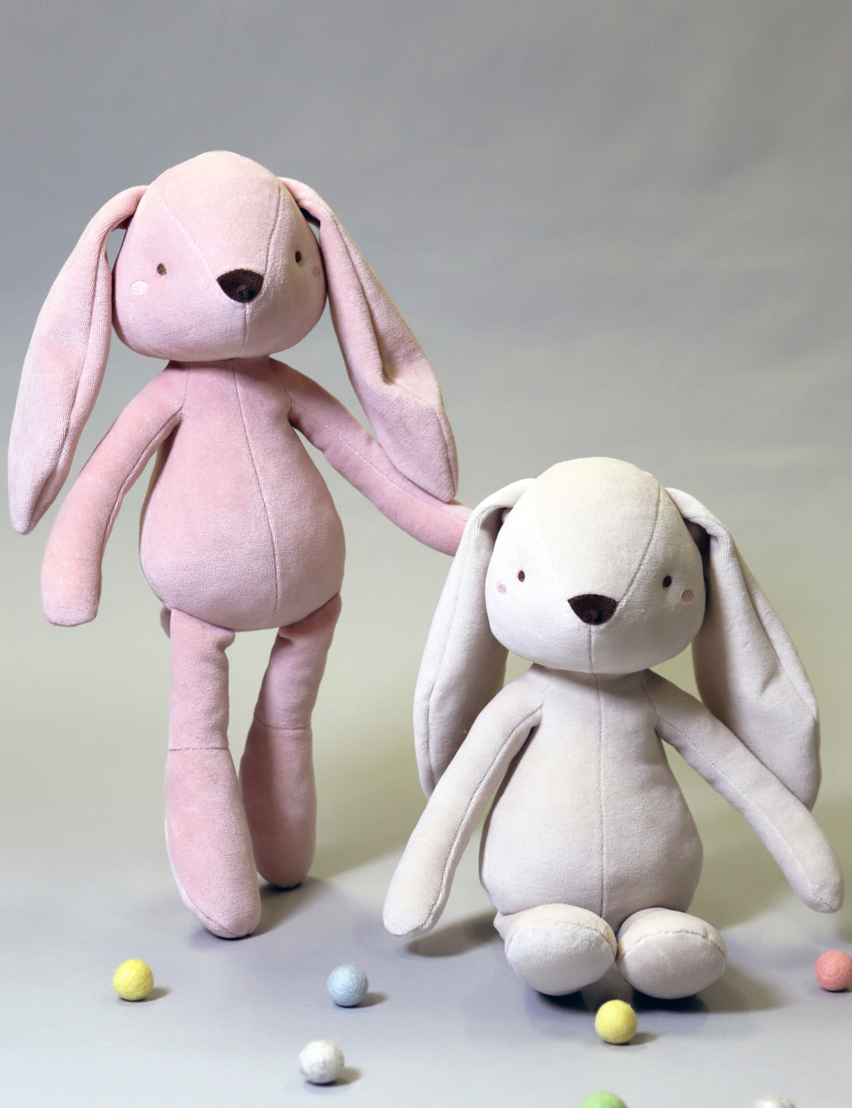 STOLLEEN 슈톨렌 멜로우 키큰버니 토끼 애착인형 45cm - 최저가 39,900원