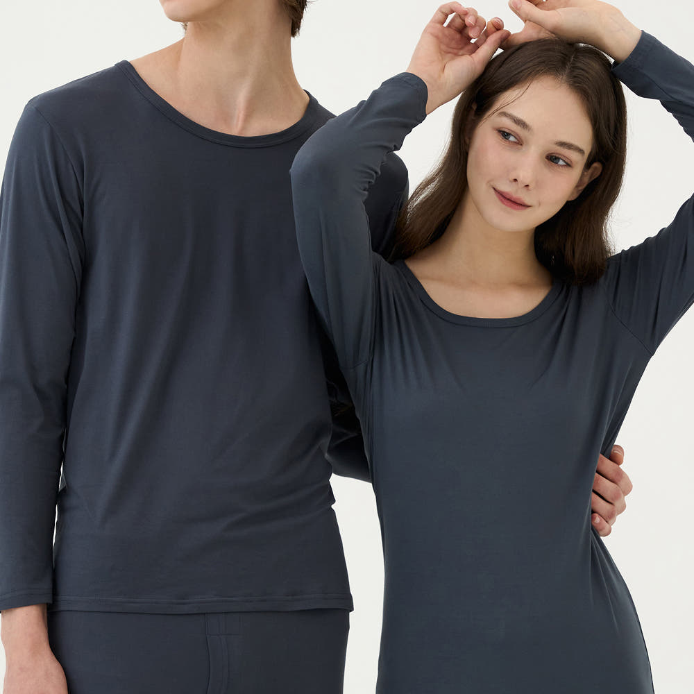 발열내의 기모내복 히트텍 대체 히트올 상하세트 : DOSSY