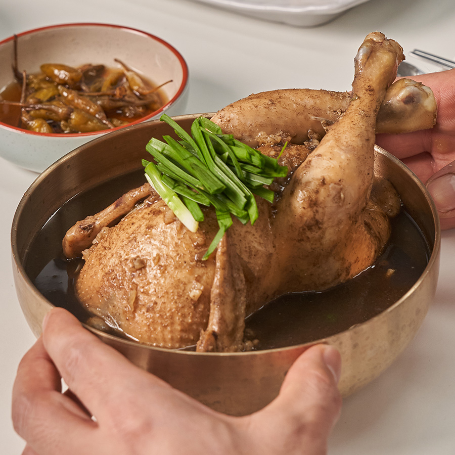 흑마늘 독계탕 삼계탕 1kg 백년가게 대구 맛집 일월정 - 상세 이미지 3