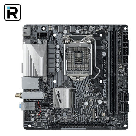 [중고]ASRock 11세대 ITX 메인보드 인텔  B560 1200소켓 B560M-ITX/AC 백패널X