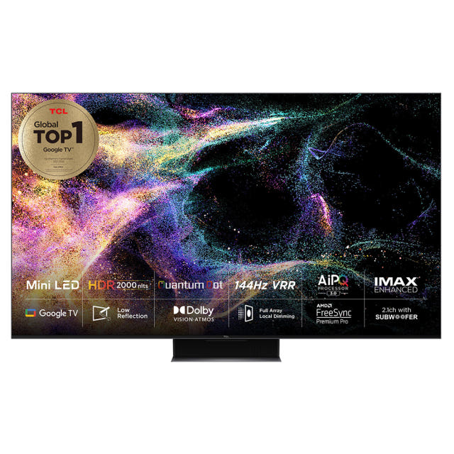 TCL [중고] TV 55C846_R_B 4K Mini LED 안드로이드11 티비 스탠드형 55인치 제품 이미지