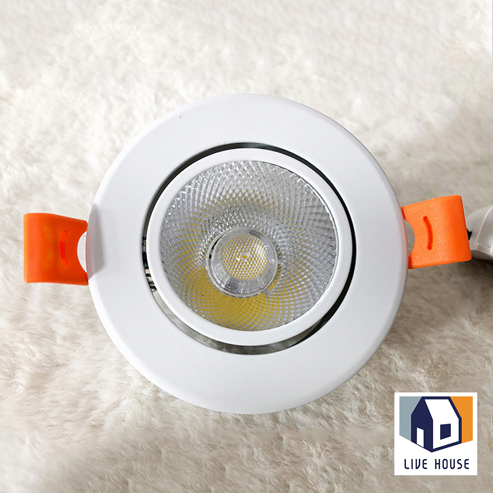 LED 매립등 다운라이트 천장 매입등 90mm(3인치) 전구색 - 상세 이미지 3