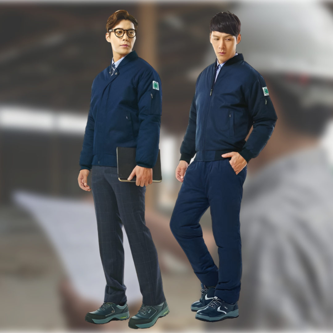 TBUC 티뷰크 TB-37 겨울 패딩 작업복 안전복 건설복 용접복 회사 근무복 막잠바 - 상세 이미지 4