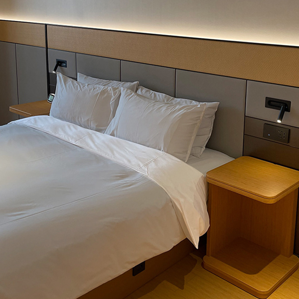 순면 60수 호텔 모텔 화이트 바스락 침구 이불커버 SS