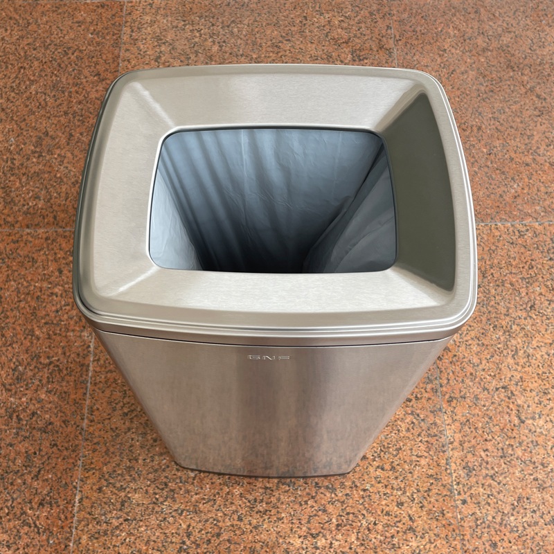 로비쓰레기통 쓰레기통 병원 사무실 매장 흡연실 원형 럭셔리 공원 40L - 상세 이미지 5