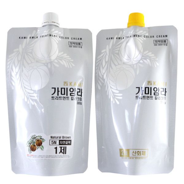 가미암라 트리트먼트 칼라크림 300g+300g 흰머리염색 : 에이티씨코리아샵